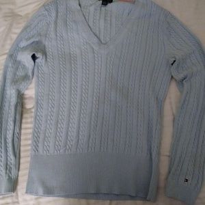 Tommy Hilfiger Cable Knit Vneck sweater